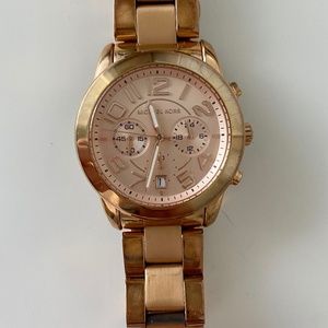 Rose Gold Michael Kors Watch